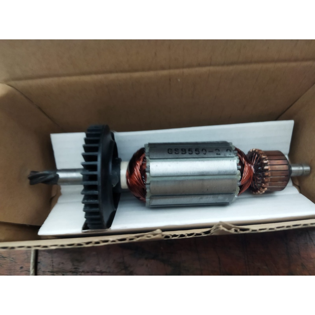ARMATURE GSB 550 - 2 UNTUK MESIN BOR BOSCH GSB 550-2
