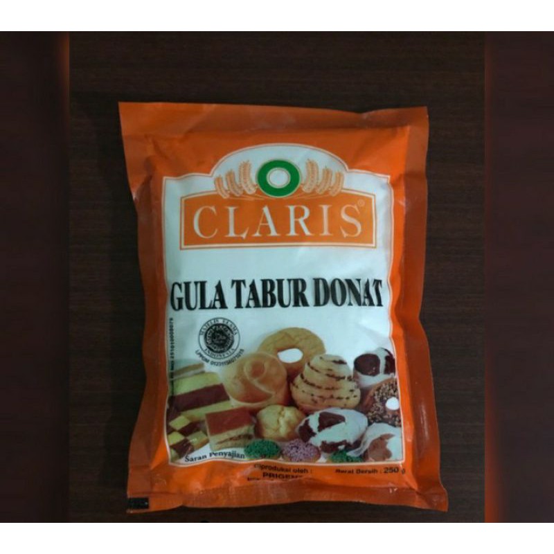 

Gula Tabur Donat Merk Claris 250g