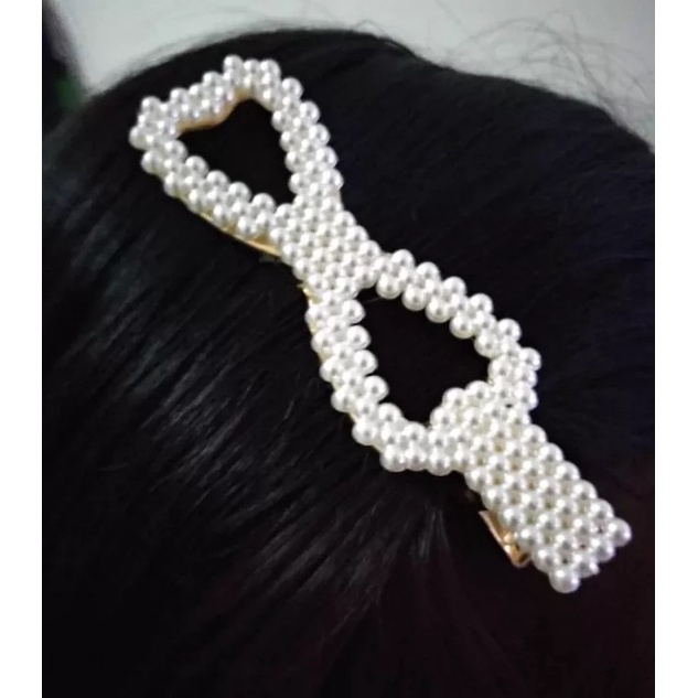 Jepit Rambut Mutiara Pearl Hairclip Jepit Rambut Korea Jepit Rambut Bola Bola Kecil