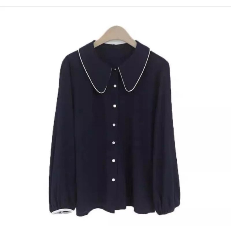 NOORA BLOUSE/atasan terbaru/vintage/korean blouse/terlaris