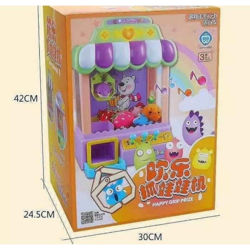 JOY CLAW machine Mainan Anak Mesin Capit boneka Grab Doll Machine