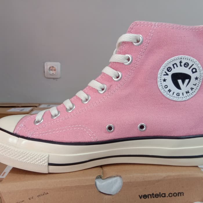 VENTELA BACK TO SCHOOL 70S LOW/HIGH PINK VENTELA BTS BNIB ORIGINAL
