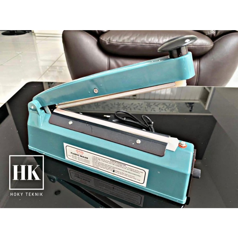 Alat Pres Plastik Sealer Las Plastik Impulse Sealer 20 CM Body Plastik Double L
