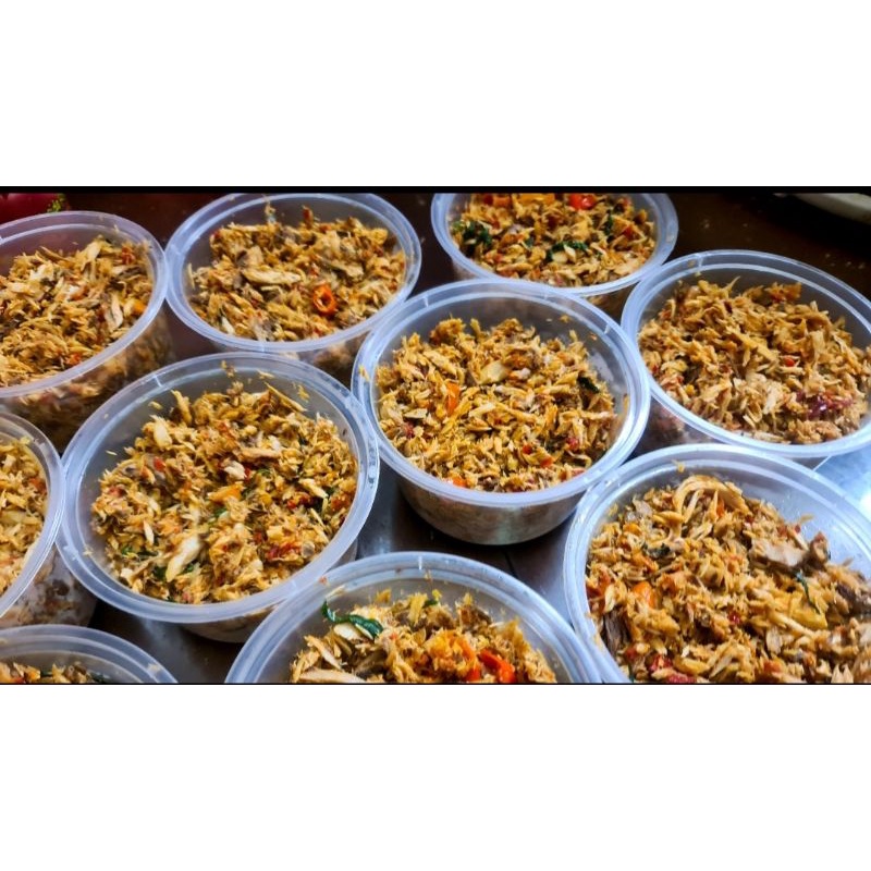 

Cakalang Suwir kemasan 300ml