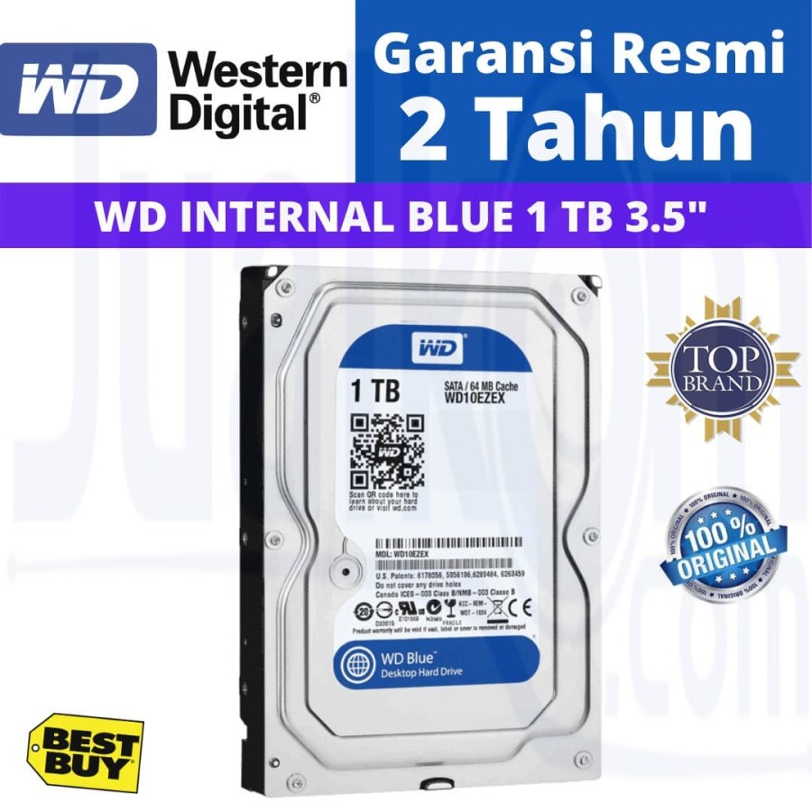 WD CAVIAR BLUE 1TB 3.5 Inchi HDD INTERNAL SATA