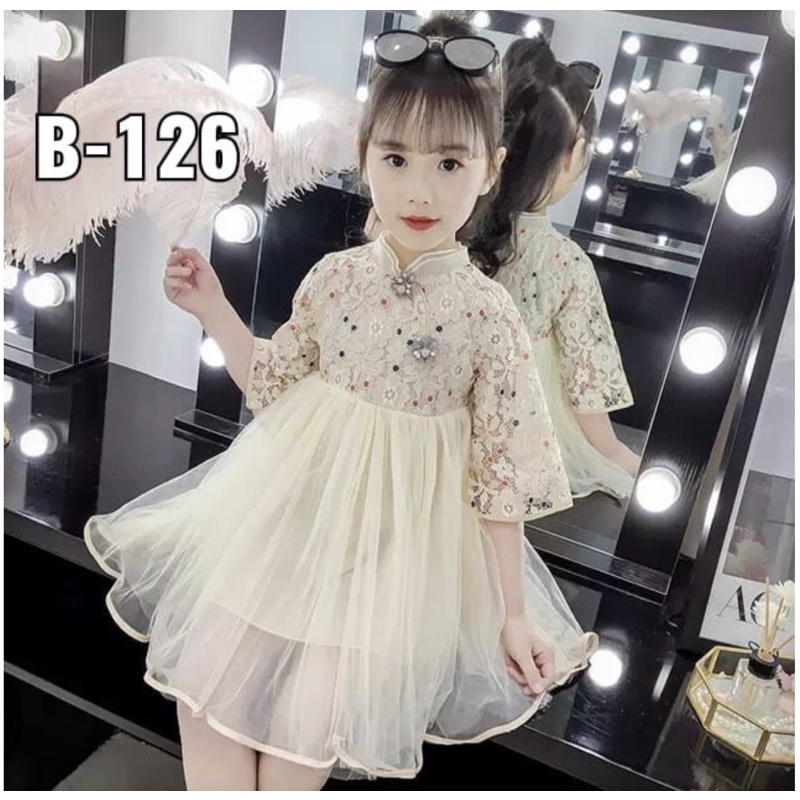 DRESS IMPORT ANAK CEWEK GAUN PEREMPUAN IMPORT PREMIUM