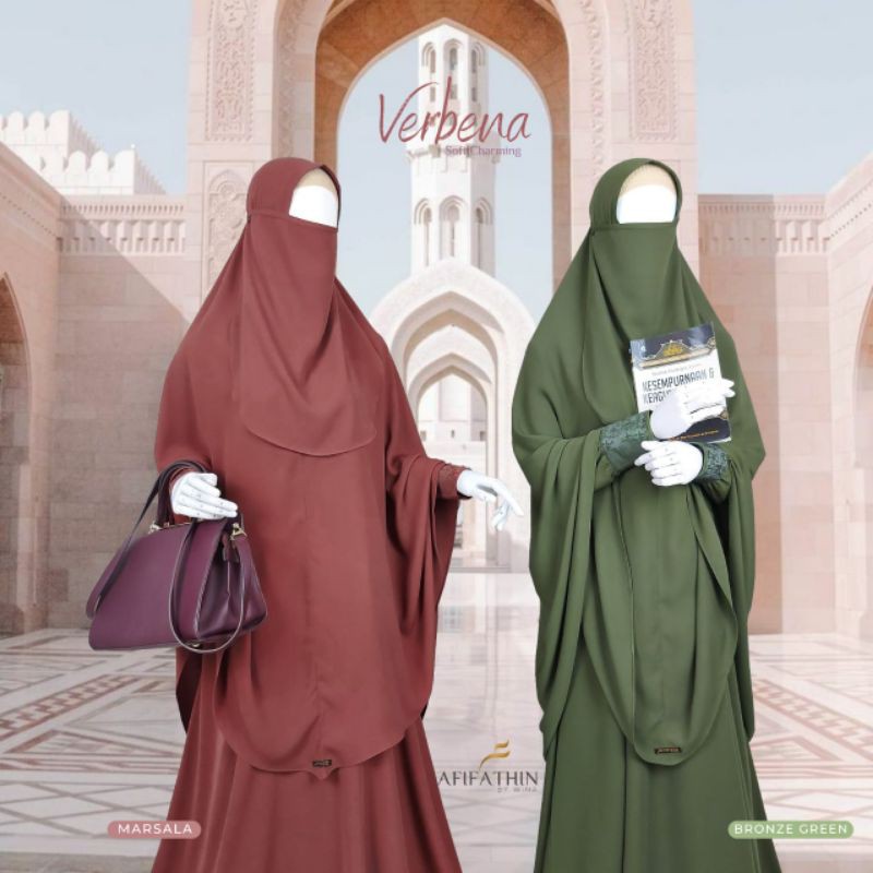 Gamis set Verbena Afifathin