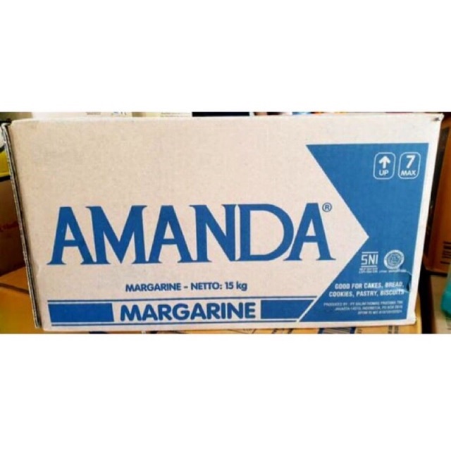 Mentega Kuning Amanda 15kg - Gosend/Grab Only