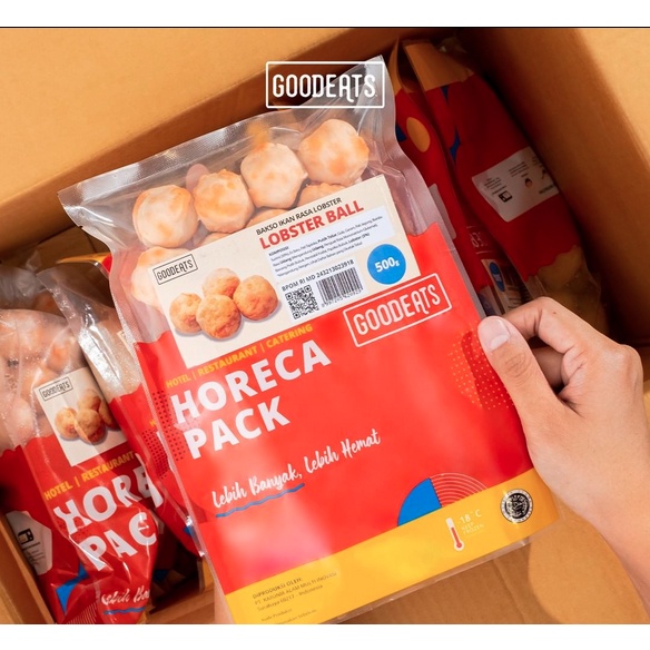 

GOODEATS HORECA PACK LOBSTER BALL 500gr | GOODEATS/FROZENFOOD/FROZENFOOD MURAH - LOBSTER BALL