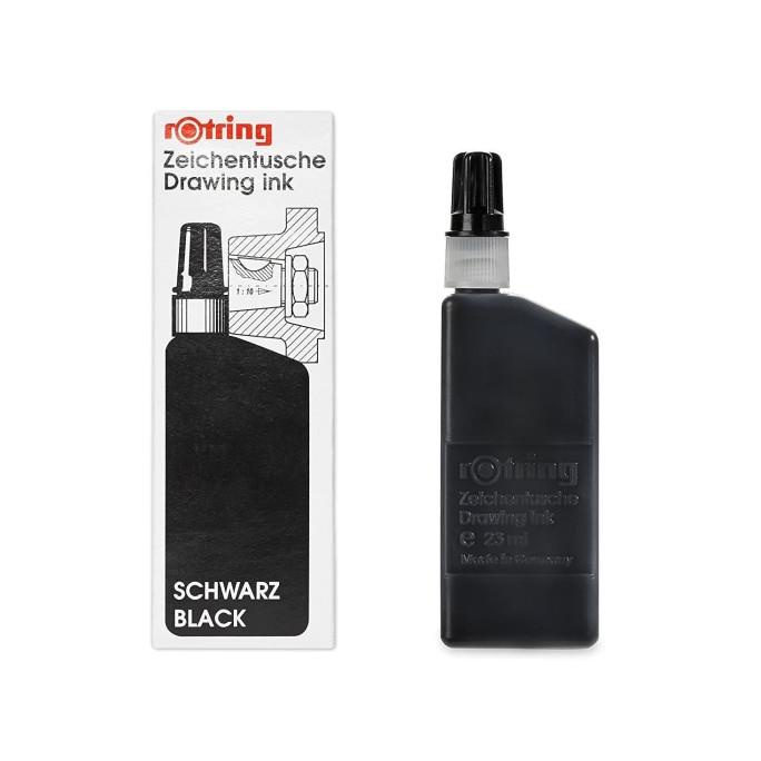

(COD) Rotring Ink Bottle / Tinta Pen 23ml - Black KOMPLIT Kode 616