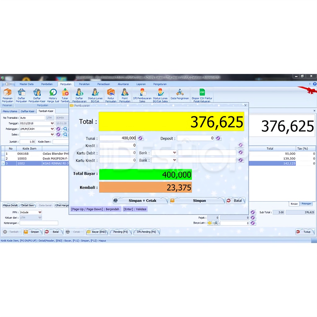 Software Program Kasir Toko iPos 5 Profesional + Dongle