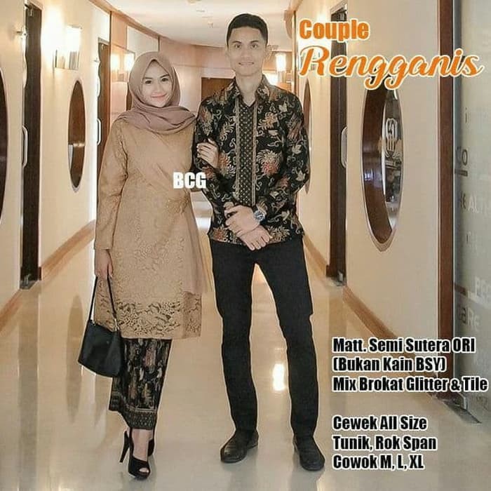  Couple  Rengganis Kebaya Batik Baju  Couple  Rnb Batik 