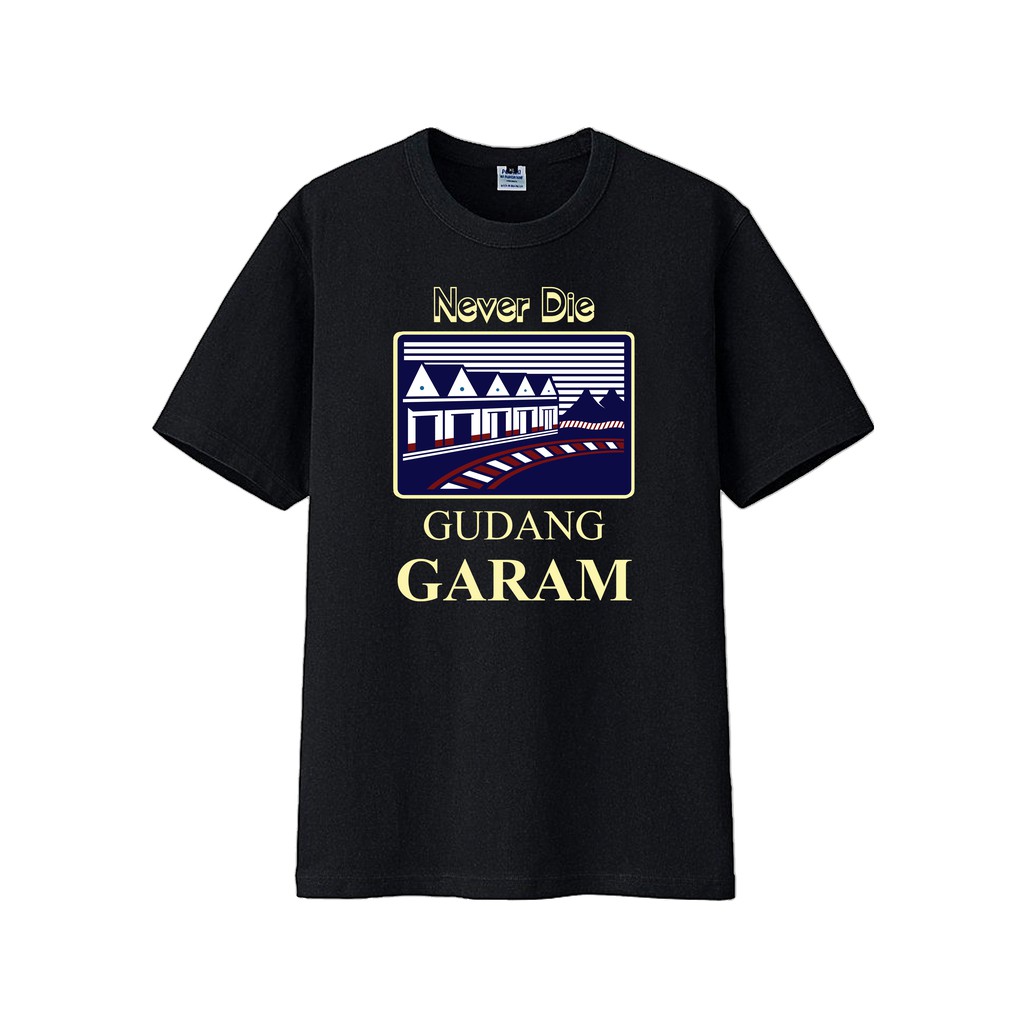 KAOS HITAM  GUDANG GARAM FILTER CLOTHING TSHIRT  TERBARU