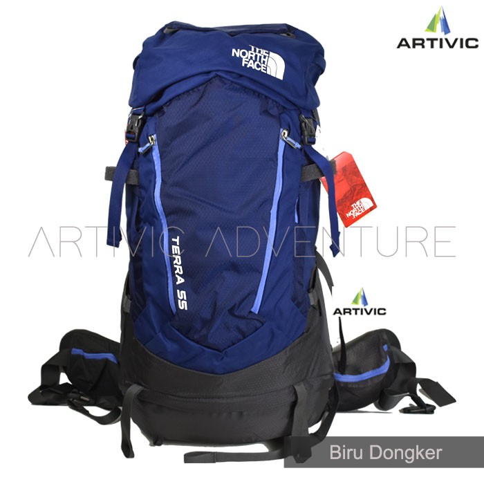 Tas Carrier Ransel Gunung The North Face TNF Terra 55 Original