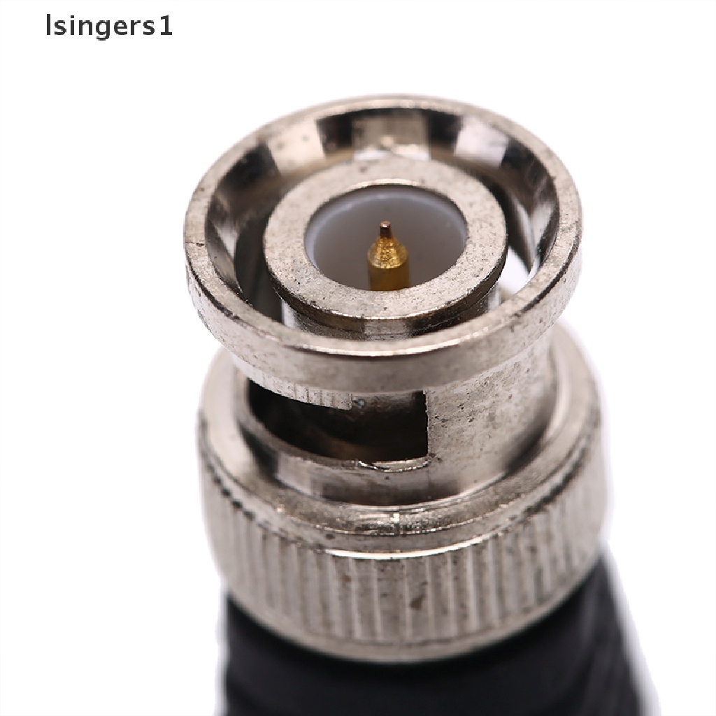 (lsingers1) Adapter Konektor Kabel Coax CAT5 Ke Coaxial BNC 10 Male Untuk Kamera CCTV
