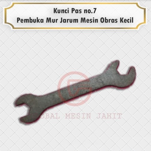 Kunci Pas 7 Buka Jarum Mesin Jahit Obras kecil Pegasus Singer DC