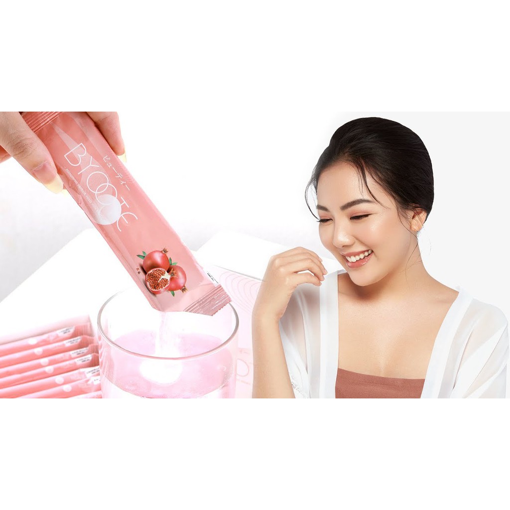 (Bisa COD) Byoote Collagen Drink 1 box isi 16 sachet Byote Kolagen Official