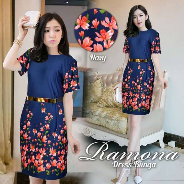 Ramona dress bunga