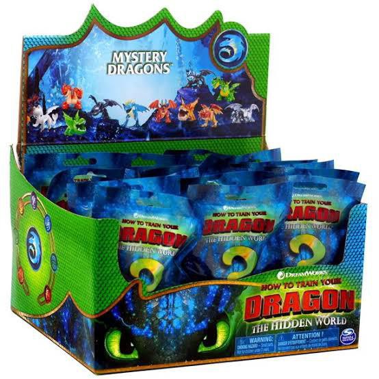 How To Train Your Dragon Mystery Dragon the hidden world spin master original