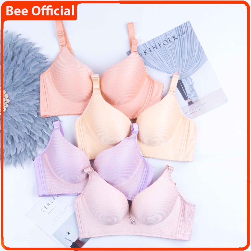 BEE - Bra Bh Wanita Push Up Tanpa Kawat Pakaian Dalam Wanita 2071 Lianyilu