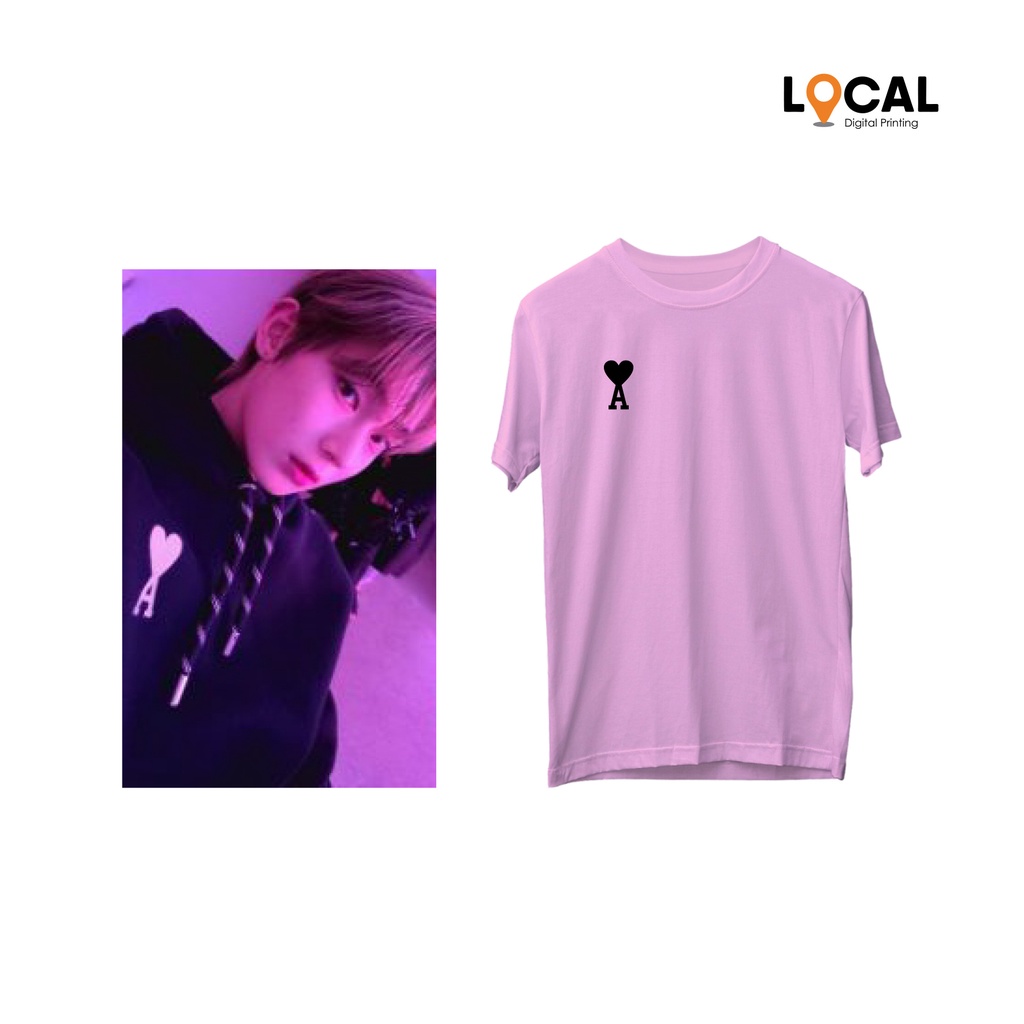 Kaos Design KPOP NCT AS Love Custom Sablon Logo  Print DTF  - Local Print