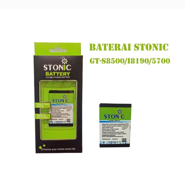 Battery Samsung Galaxy GT-S8500 i8910 /i5700 Ace + Baterai Stonic Double Power IC Protection Batre