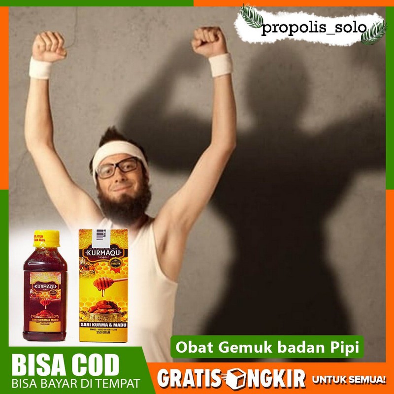 Obat Gemuk Badan - Obat Gemuk Badan Dewasa - Obat Gemuk Badan Sari Kurma Dan Madu Alami