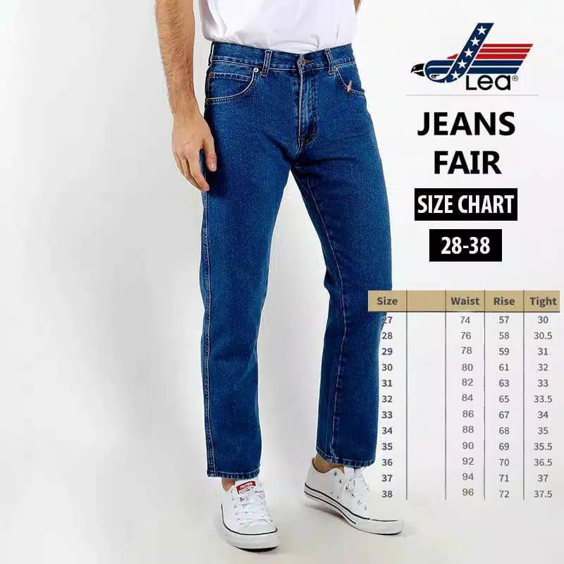 Celana Jeans Ori 606 Pria Standar Panjang Premium