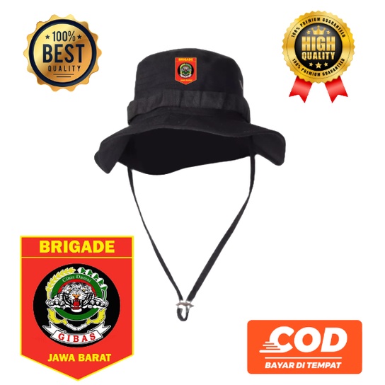 Topi rimba Topi gunung brigade gibas jawa barat premium ithinkclothing