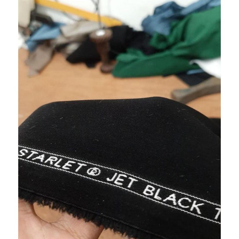 Best Deals Jas Formal Pria Hitam Pekat Bahan Wol Jettblack Premium - Jas Wisuda