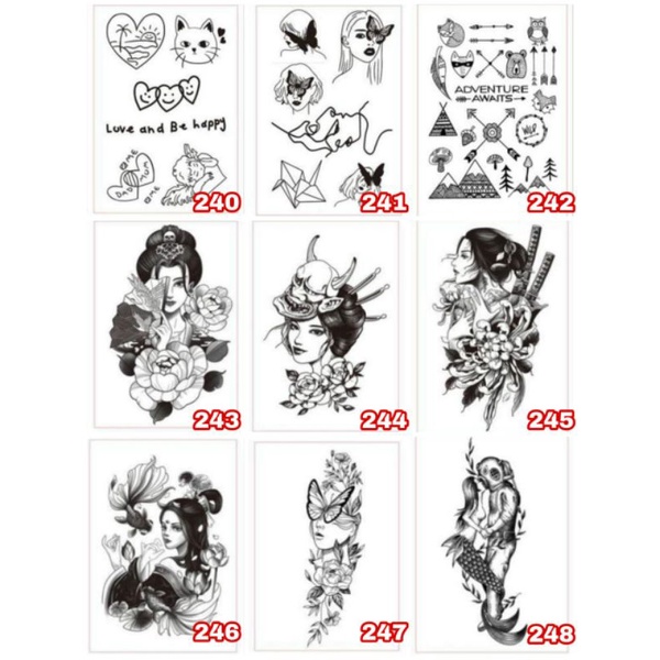 TATTO MAGIC / TATTO TEMPORARY / TATTO SEMI PERMANEN