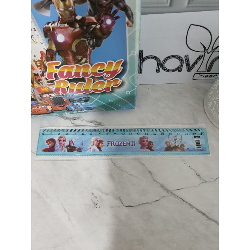 garisan 20cm/penggaris 20cm/mistar 20cm-FROZEN