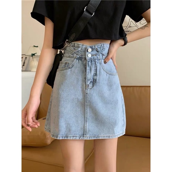 Tere Skirt / Korean Denim Skirt / Rok Denim