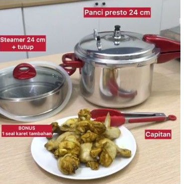 Panci Presto homecook Panci  serbaguna