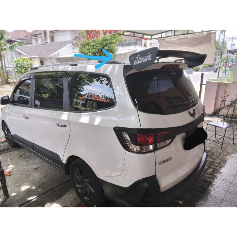 spoiler model js racing untuk wuling