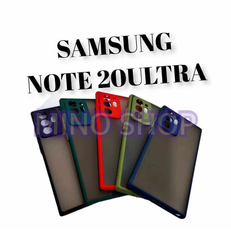 SOFTCASE SAMSUNG NOTE 20 ULTRA - HARDCASE DOVE MYCHOICE PLUS PELINDUNG KAMERA - AERO CASE