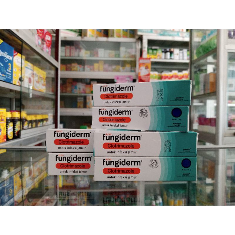 FUNGIDERM CLOTRIMAZOLE KRIM 5 Gr - ED 04/2028