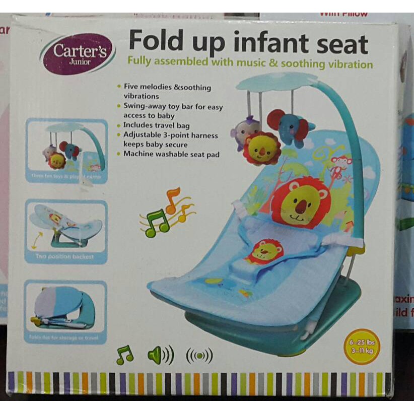 folding travel baby bouncer