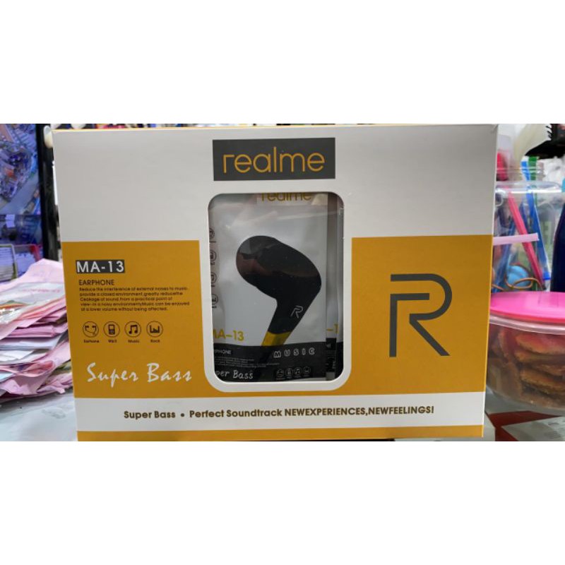 Handsfree Realme MA13 Super Bass per PC