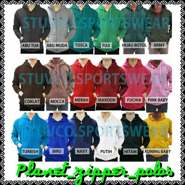 JAKET POLOS HOODIE JUMBO M-L-XL- KOREAAN  STYLE SUGA /JAKET SLETING HODIE UNISEX PRIA WANITA