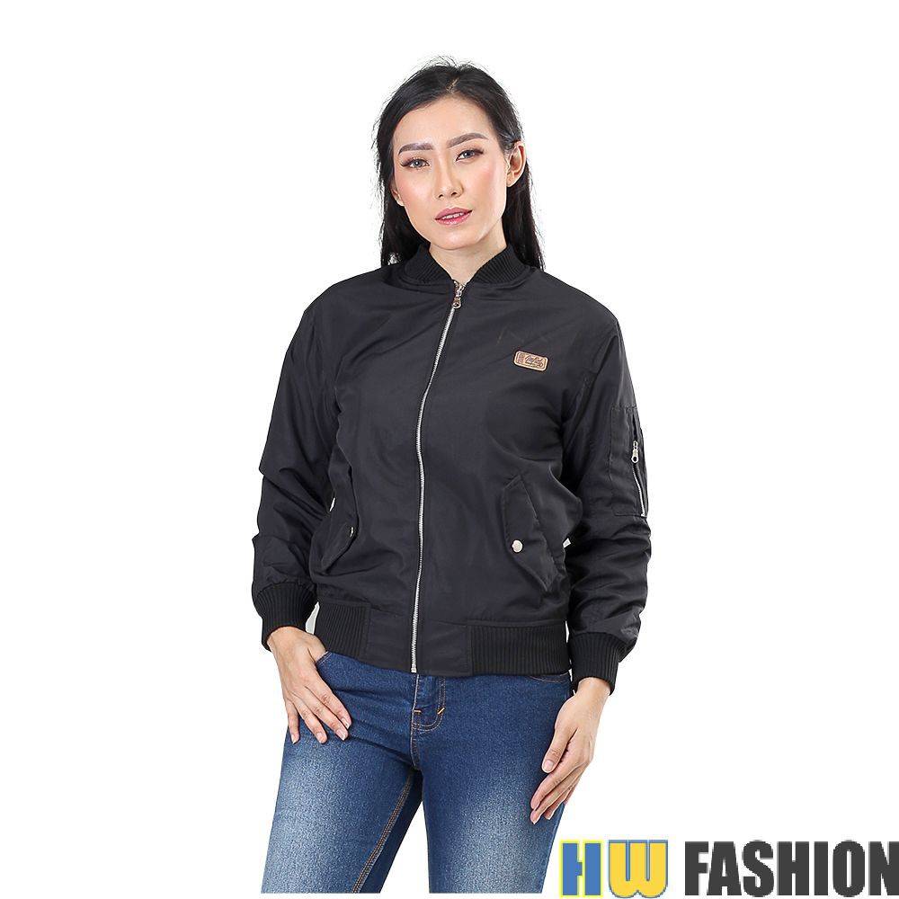 Inficlo - INF 112 Jaket Wanita Hitam murah original cibaduyut keren