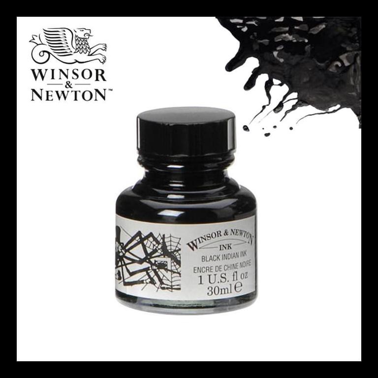 

UPDATE WINSOR & NEWTON DRAWING INK BLACK 30ML (INDIAN INK) PERALATAN MELUKIS MURAH