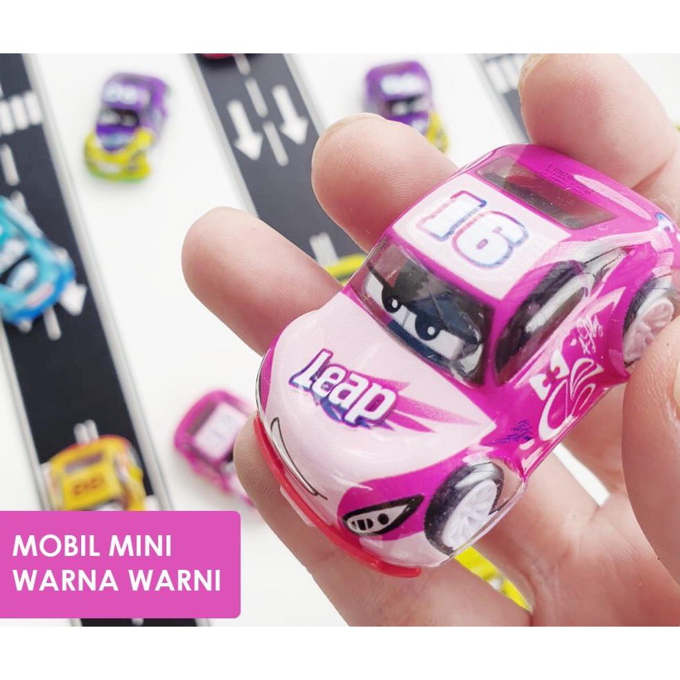 Mainan Mobil Mobilan Plastik Pullback Mobil Mini Colorfull Mini Car