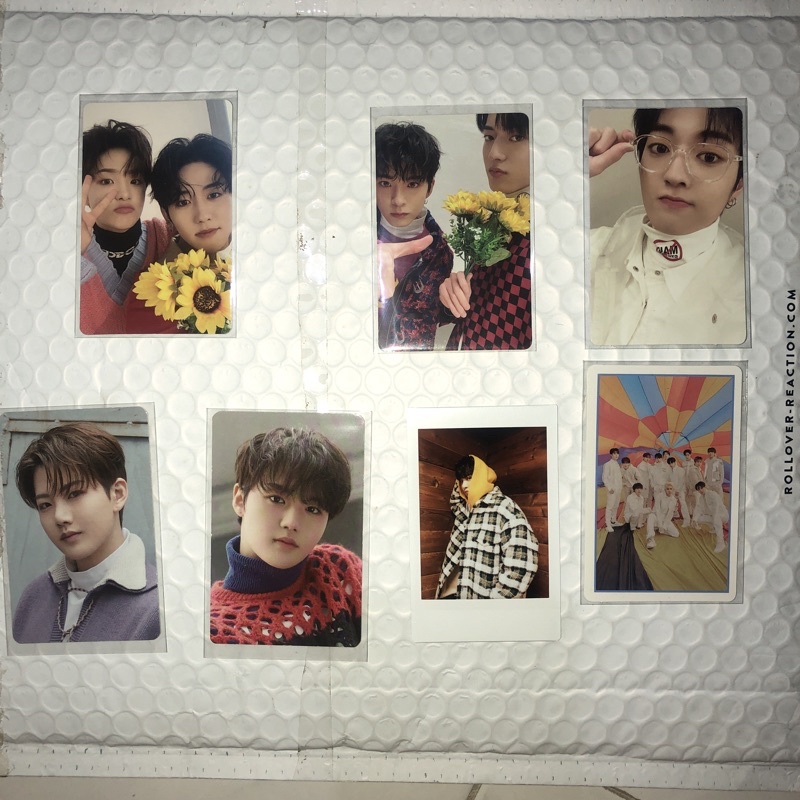 Treasure photocard the second step: jikjin (jihoon junkyu doyoung haruto asahi mashiho)