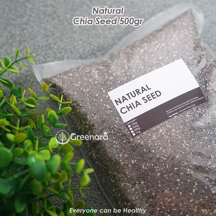 

Natural Black Chia Seed 500gr