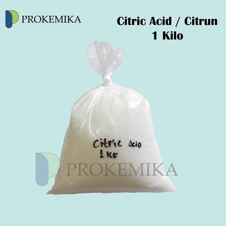 Jual Citric Acid Citrun Asam Sitrat Kg Food Grade Shopee Indonesia