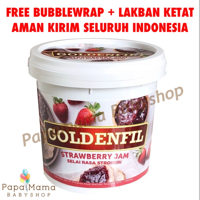 

PROMO GOLDENFIL CHOCO CRUNCHY CHOCOLATE 1KG SELAI COKLAT CRUNCHY GOJEK - STRAWBERRY JAM - BARU