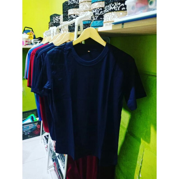 kaos polos cotton combed 20s