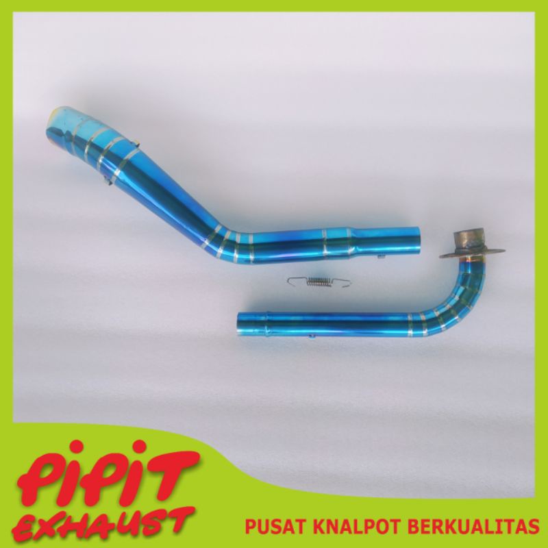 Jual Leher Pipa Knalpot Bluemoon Supra 125 Kolong Blade Kharisma Full Cacing Stainlees Shopee 8608