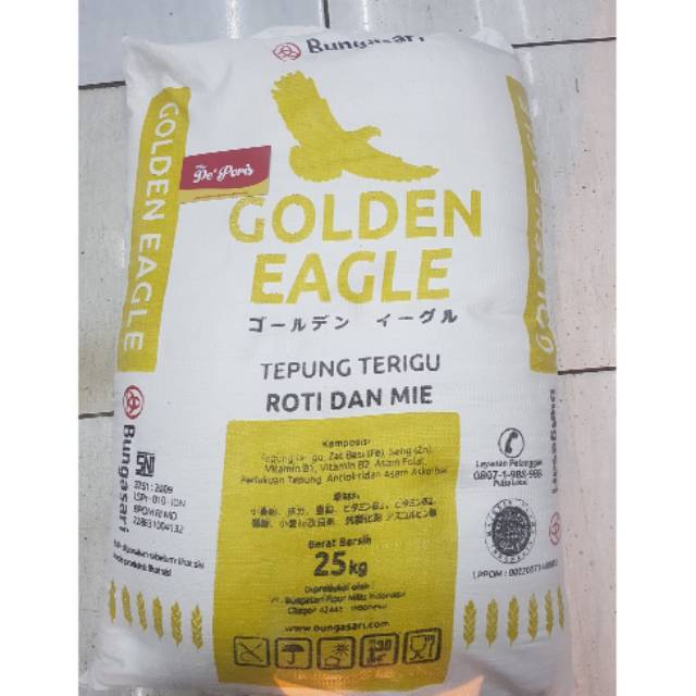 

Tepung Golden Eagle 25kg Khusus Gojek